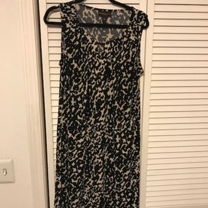 Animal print dress